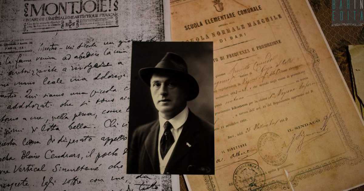 La storia di Ricciotto Canudo: "le Barisien" amato in Francia, ma ignorato in Puglia